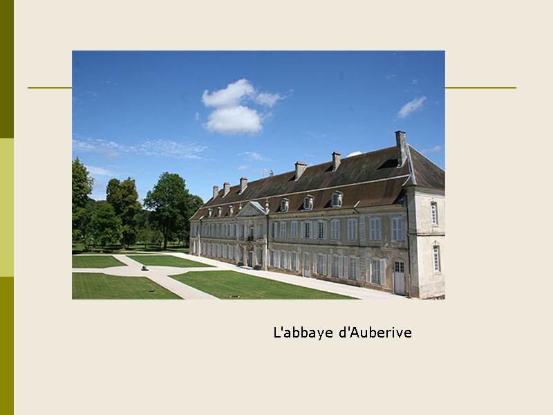 L'abbaye d'Auberive